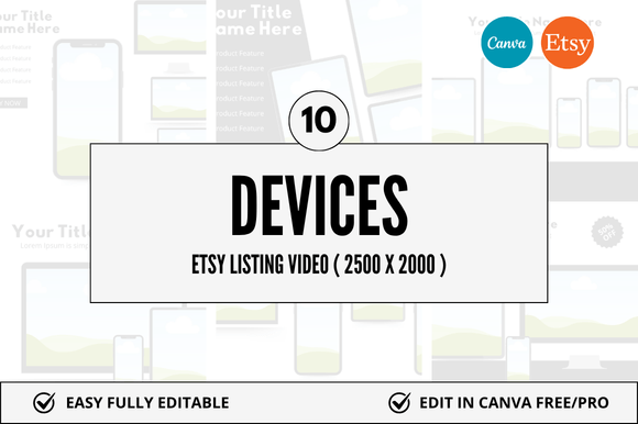 10 Device Etsy Video Mockup: Elevate Your Shop's Visuals