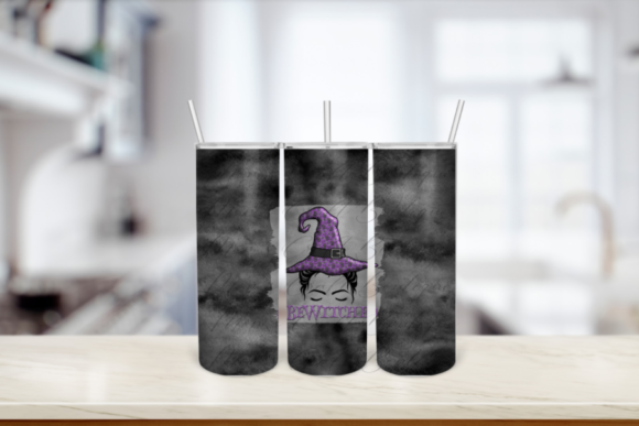 BeWitched Halloween Messy Bun Tumbler: A Designer's Deep Dive