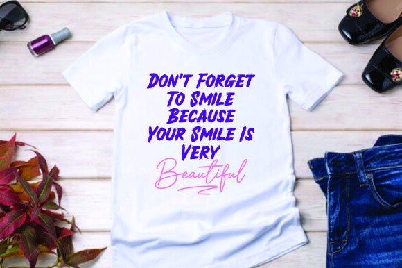 Don't Forget to Smile Because Your Smile: A Font That Radiates Joy