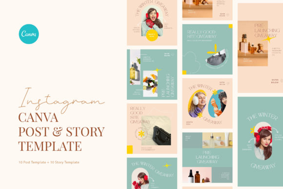 Elevate Your Promotions with Minimalist Giveaway Instagram Canva