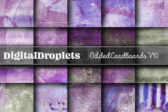 Gilded Cardboards Vol. 10: Vintage Textures for Modern Design