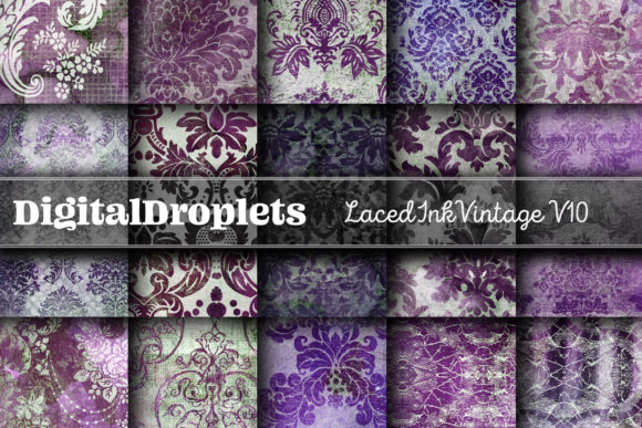 Laced Ink Vintage Vol. 10 | Collection: A Textural Foundation for Storytelling