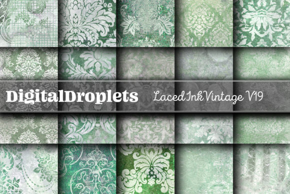 Laced Ink Vintage Vol. 19: A Designer's Go-To for Timeless Texture