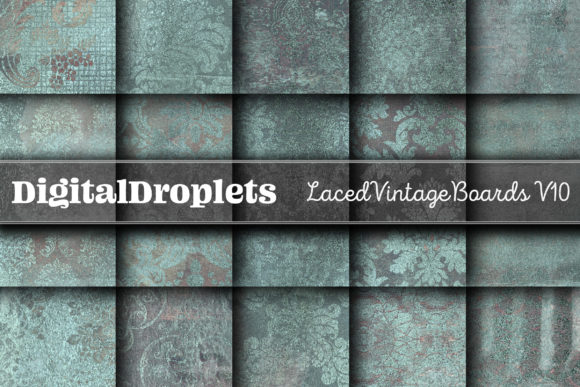 Laced Vintage Boards Vol.10: A Designer's Guide to Timeless Texture