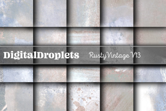 Rusty Vintage Papers Vol.13: Elevate Your Designs with Authentic Texture