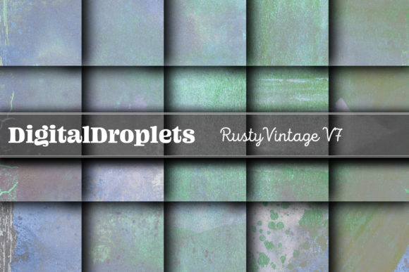 Rusty Vintage Papers Vol. 7: A Designer's Guide to Textured Backgrounds