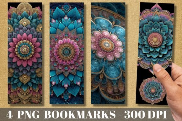 Teal Pink Boho Mandala Art Bookmark: A Designer's Guide