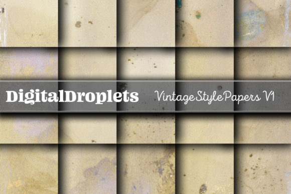 Vintage Style Papers Vol. 1 | Collection: Authentic Texture for Modern Projects